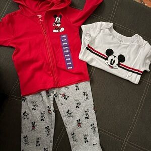 Disney Baby Red Apparel